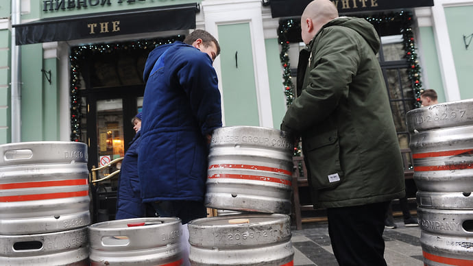 Guinness разливается по дистрибуторам