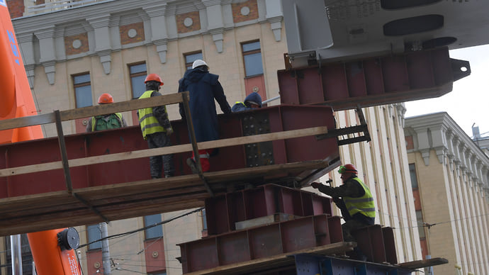 Со стройки сбрасывают проценты