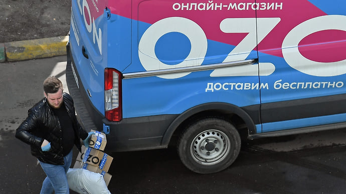 Ozon ускорился в столице