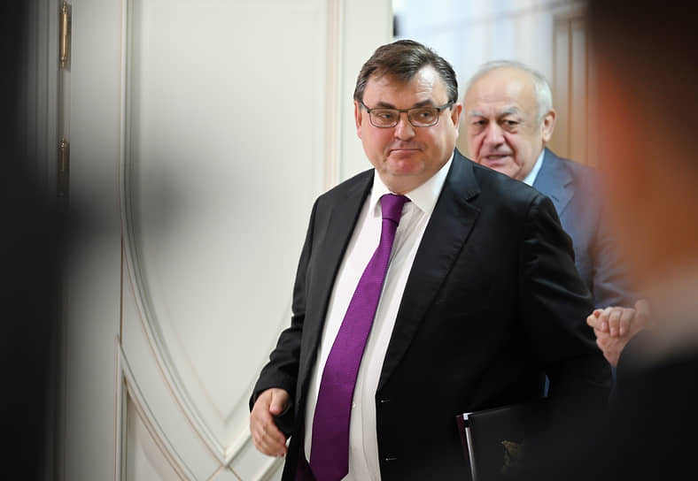 Кандидат на должность министра юстиции России Константин Чуйченко 