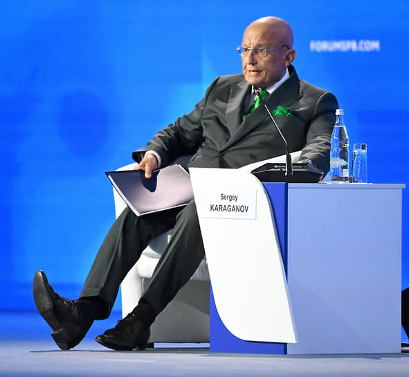 Политолог Сергей Караганов 