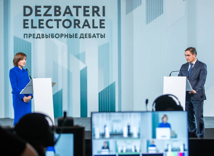 На теледебатах президент Молдавии Майя Санду называла своего оппонента Александра Стояногло «троянским конем» и «кандидатом Москвы», а тот упирал на то, что за четыре года у власти она не сделала ничего полезного для страны 