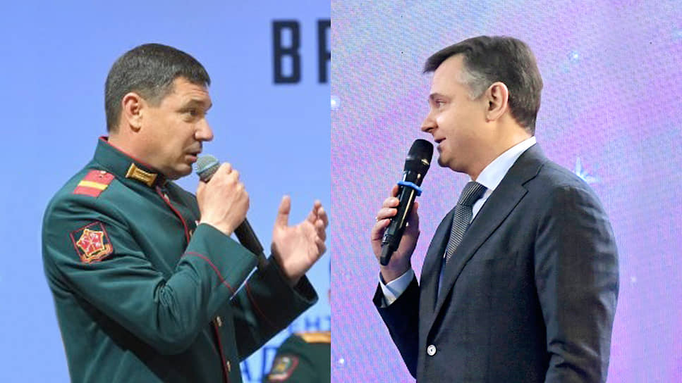 Евгений Первышов (слева) и Юрий Слюсарь пришли к губернаторству разными путями, но с одинаковым боевым настроем 