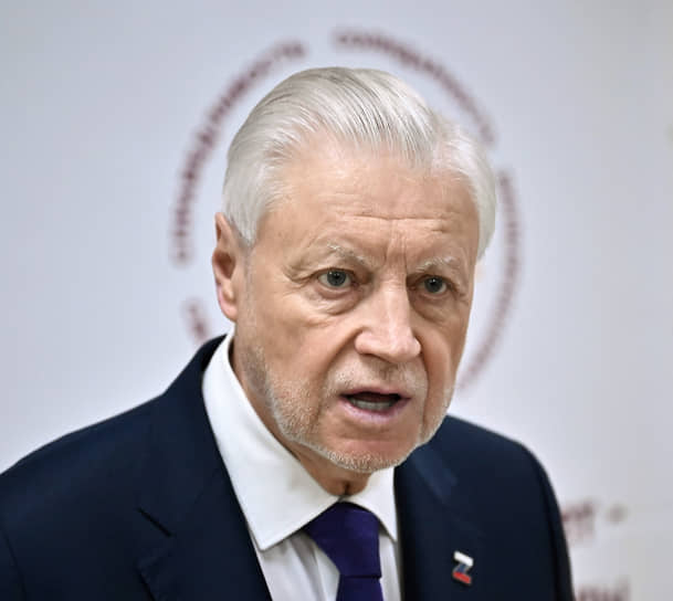 Лидер партии «Справедливая Россия — За правду» Сергей Миронов 