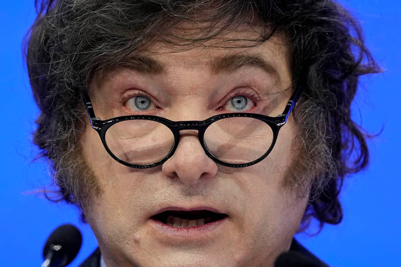 Президент Аргентины Хавьер Милей 
