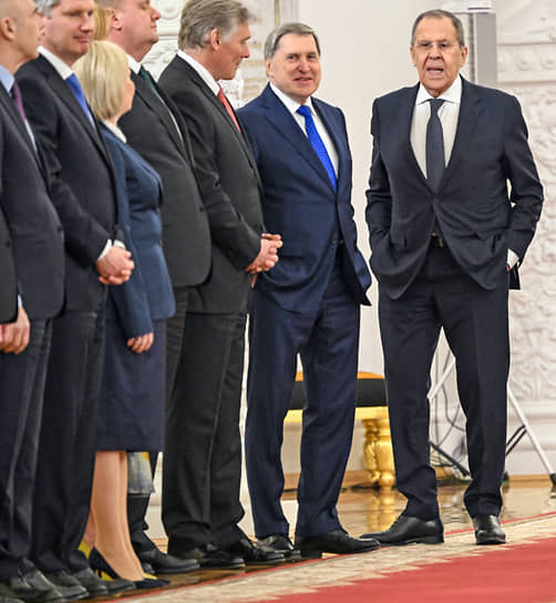 Сергей Лавров (крайний справа) не давал расслабиться окружающим
