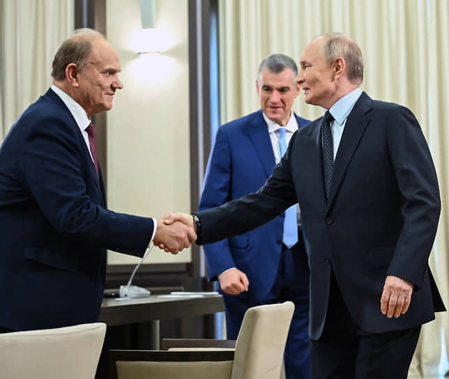 Владимиру Путину близок Геннадий Зюганов