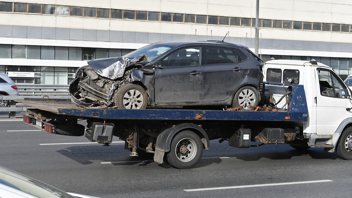 В России с начала года произошло почти 100 тыс. аварий