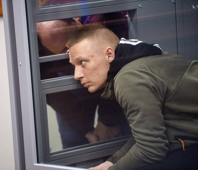 Иван Шевырев в зале суда