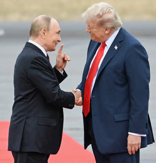 Встреча президента России Владимира Путина и президента США Дональда Трампа на Аляске 