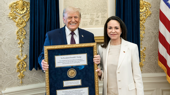 С Дональдом Трампом поделили мир