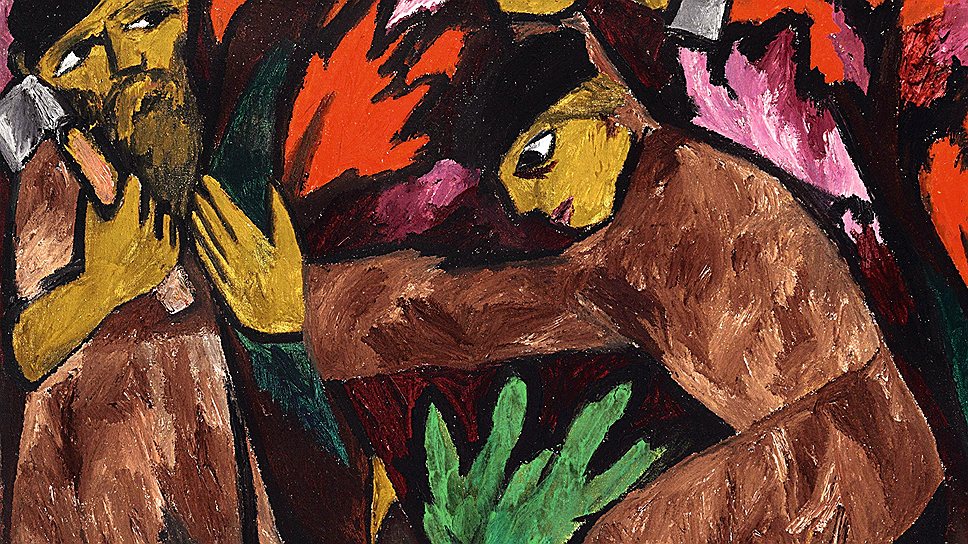 Наталья Гончарова. «Лесорубы», 1908–1911 годы. Christie’s, эстимейт $6–8 млн.