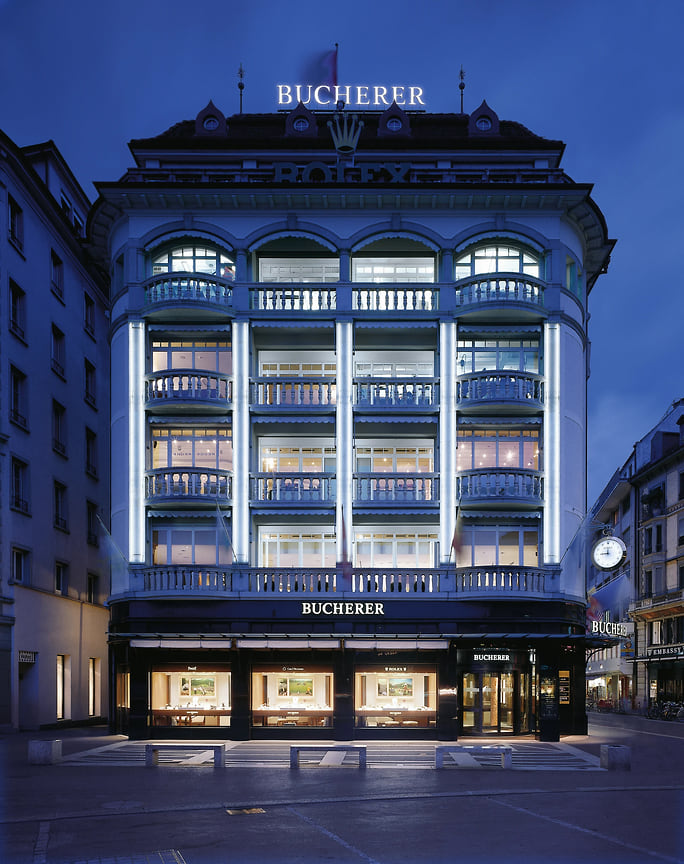 Флагманский магазин Bucherer в Люцерне