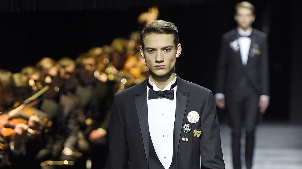Показ коллекции Dior Homme сезона "осень-зима 2015/16" 