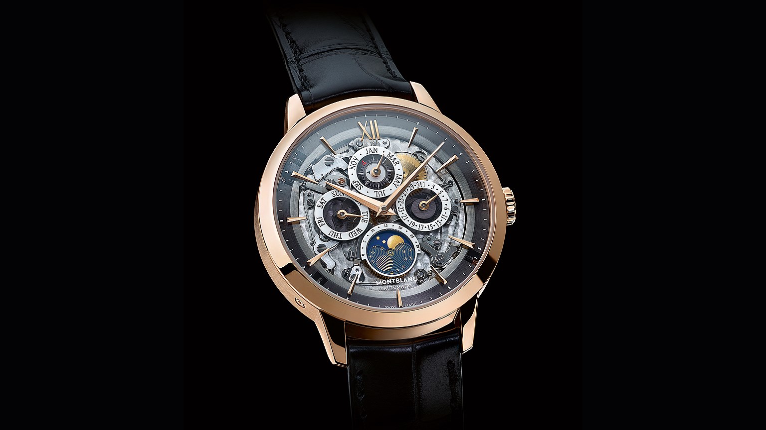 Montblanc, Heritage Spirit Perpetual Calendar Sapphire