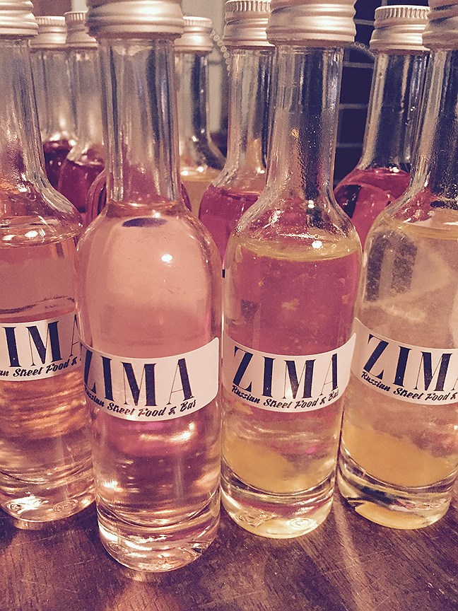 Рюмочная ZIMA Bar в Лондоне