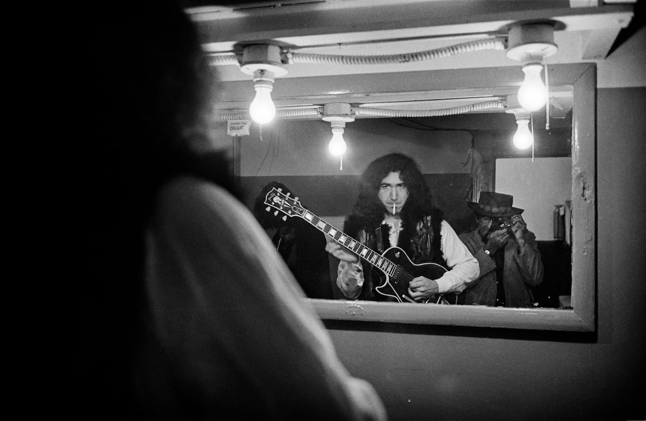 Вокалист группы «Grateful Dead» Джерри Гарсия, 1969 г. 