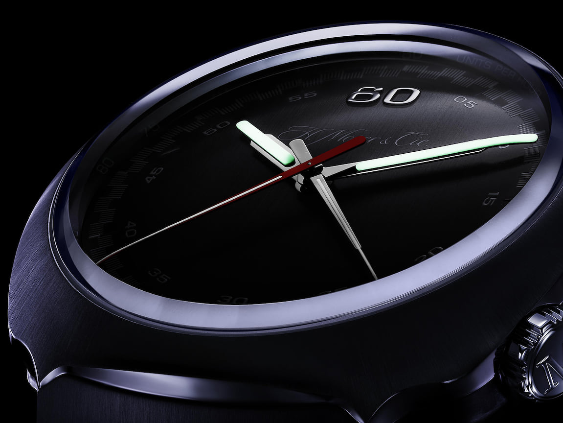 H.Moser & Cie., часы Streamliner Flyback Chronograph Automatic, 42 мм, сталь, механизм с автоматическим подзаводом, запас хода 54 часа, лимитированная серия в 200 экземпляров