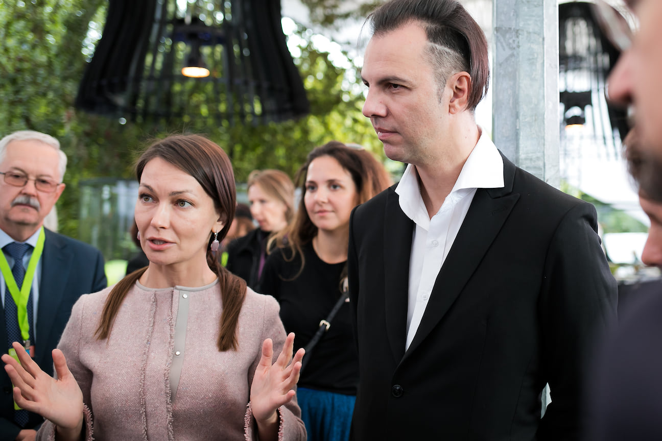 Марина Абрамова и Теодор Курентзис 