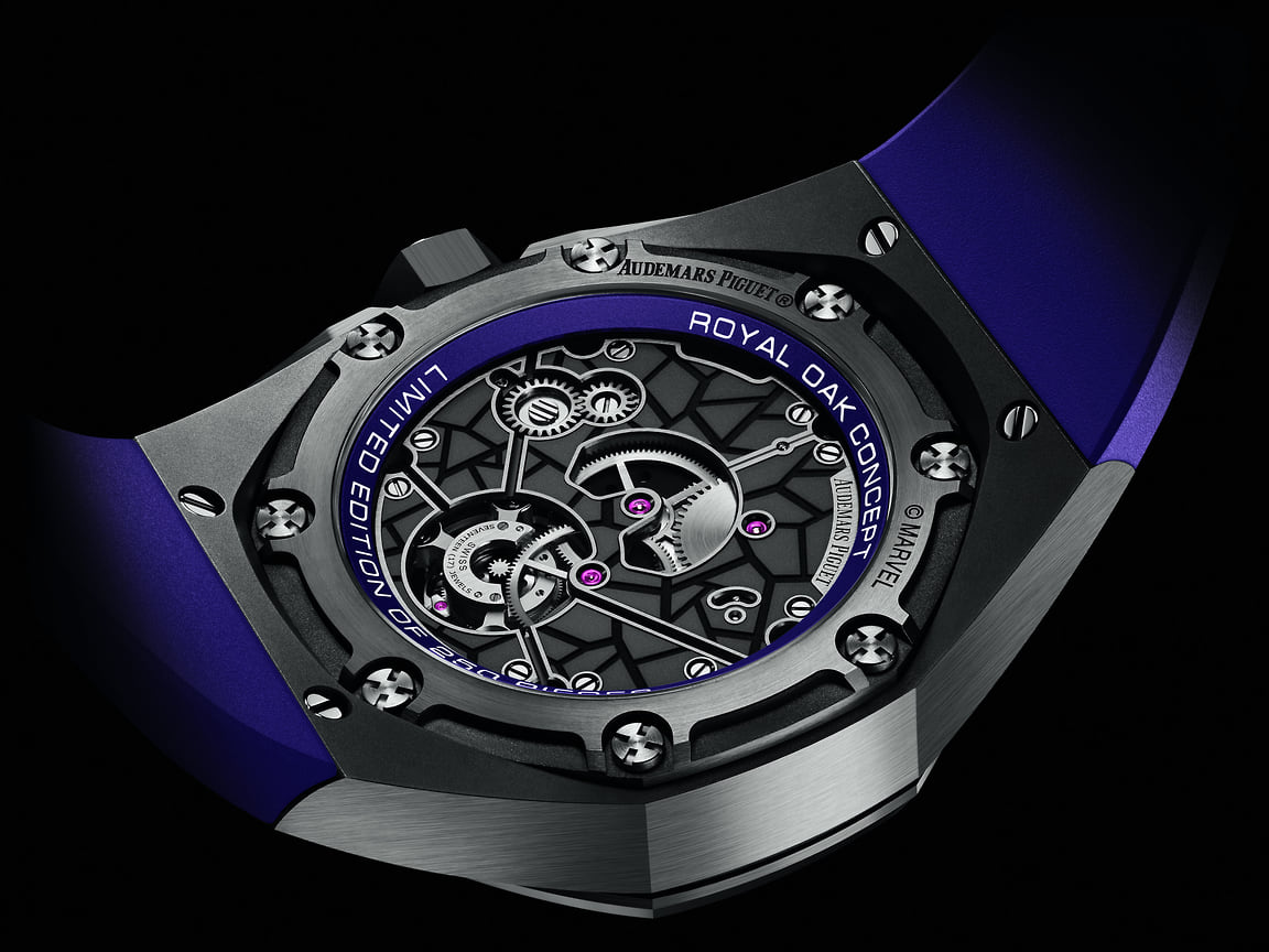 Audemars Piguet Royal Oak Concept «Black Panther», титан и керамика, 42 мм, механизм с ручным заводом, лимитированная 250 экземплярами серия 