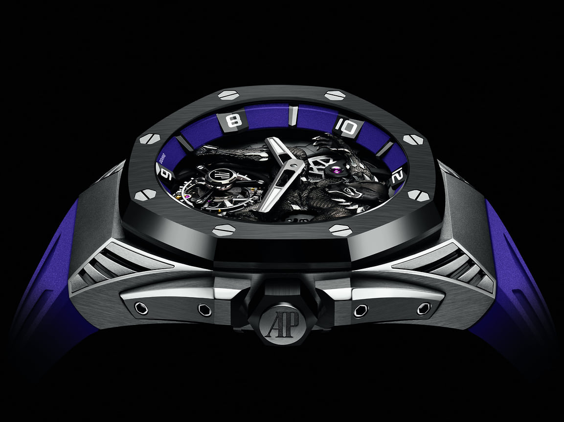 Audemars Piguet Royal Oak Concept «Black Panther», титан и керамика, 42 мм, механизм с ручным заводом, лимитированная 250 экземплярами серия 