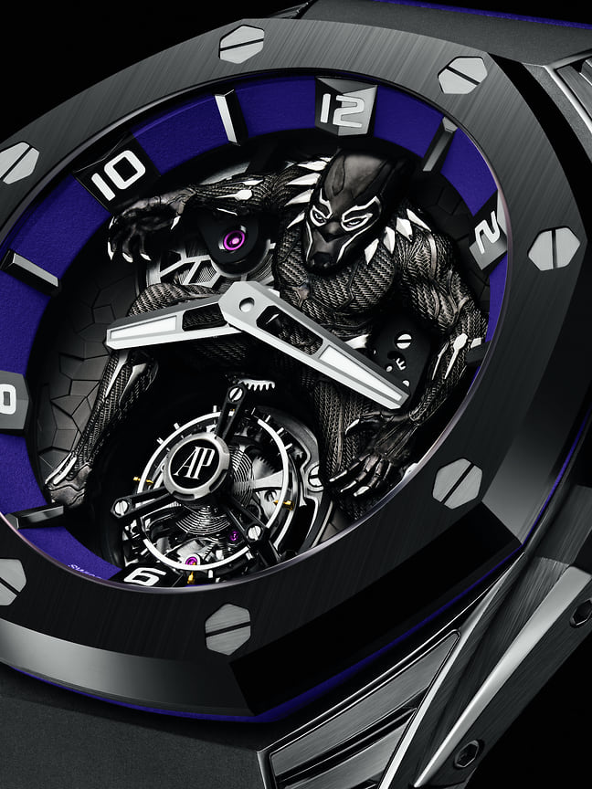 Audemars Piguet Royal Oak Concept «Black Panther», титан и керамика, 42 мм, механизм с ручным заводом, лимитированная 250 экземплярами серия 