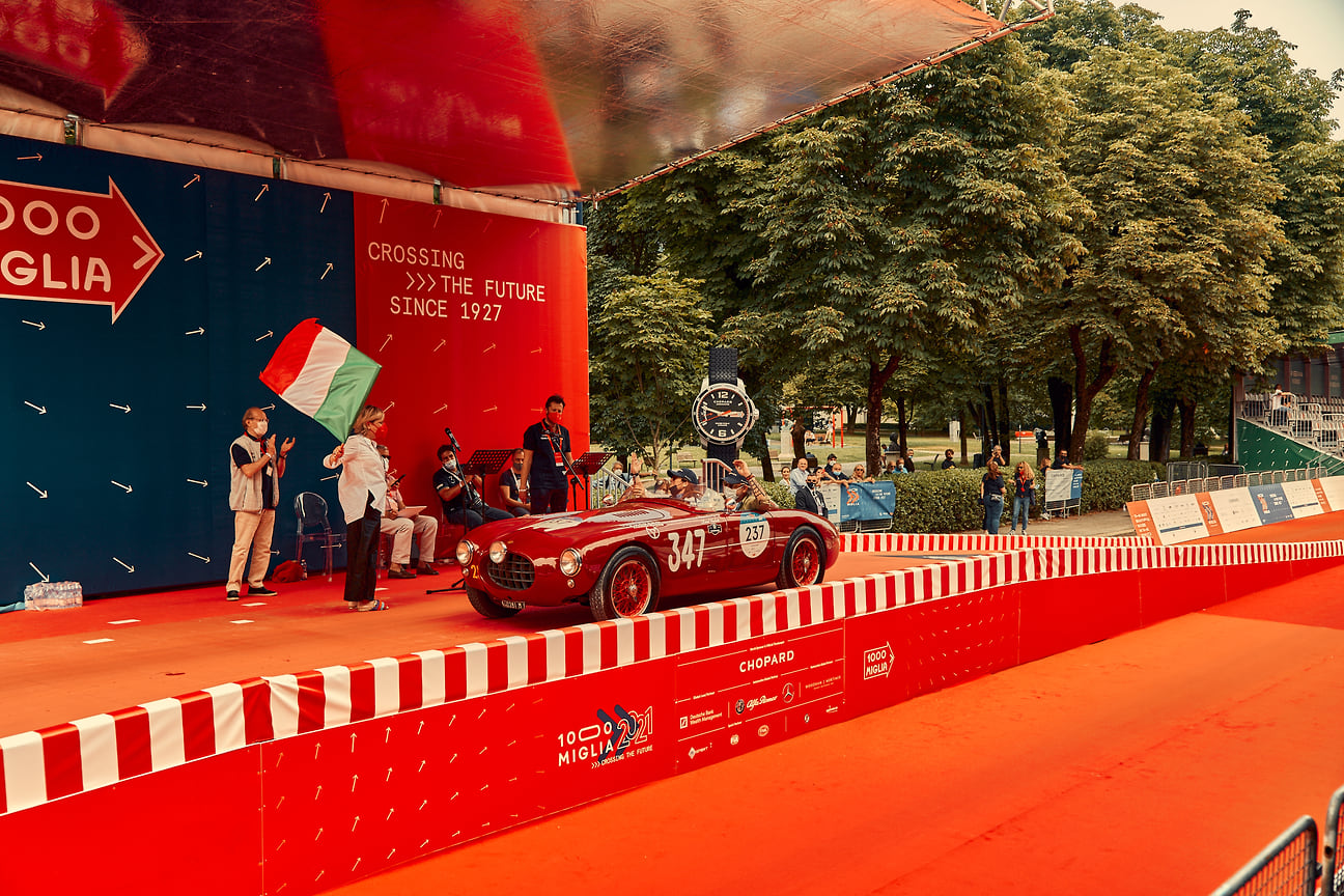 Старт Mille Miglia в Брешии 16 июня