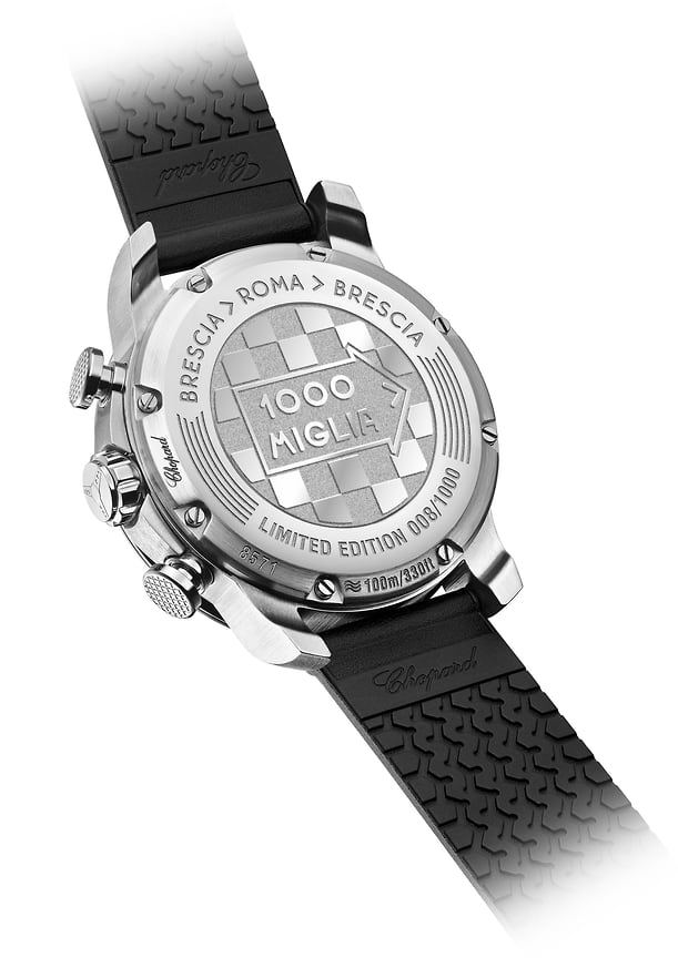 Chopard Mille Miglia 2021 Race Edition, сталь, 44 мм, автоматический механизм с хронографом, сертификат хронометра COSC, лимитированная и пронумерованная серия, 1000 экземпляров
