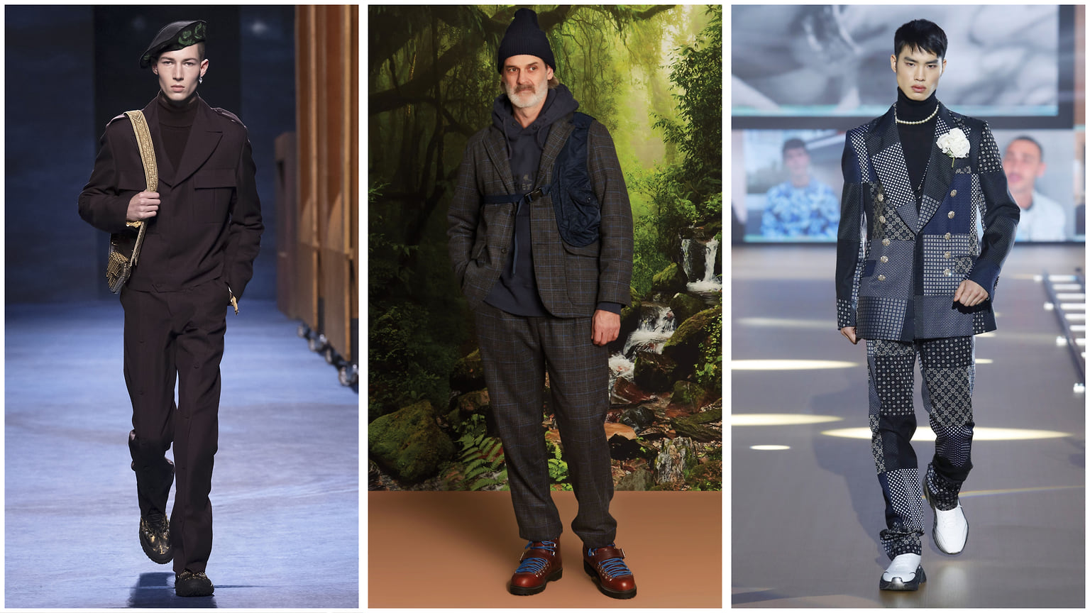 Dior, Engineered Garments, Dolce & Gabbana осень-зима 2021/22