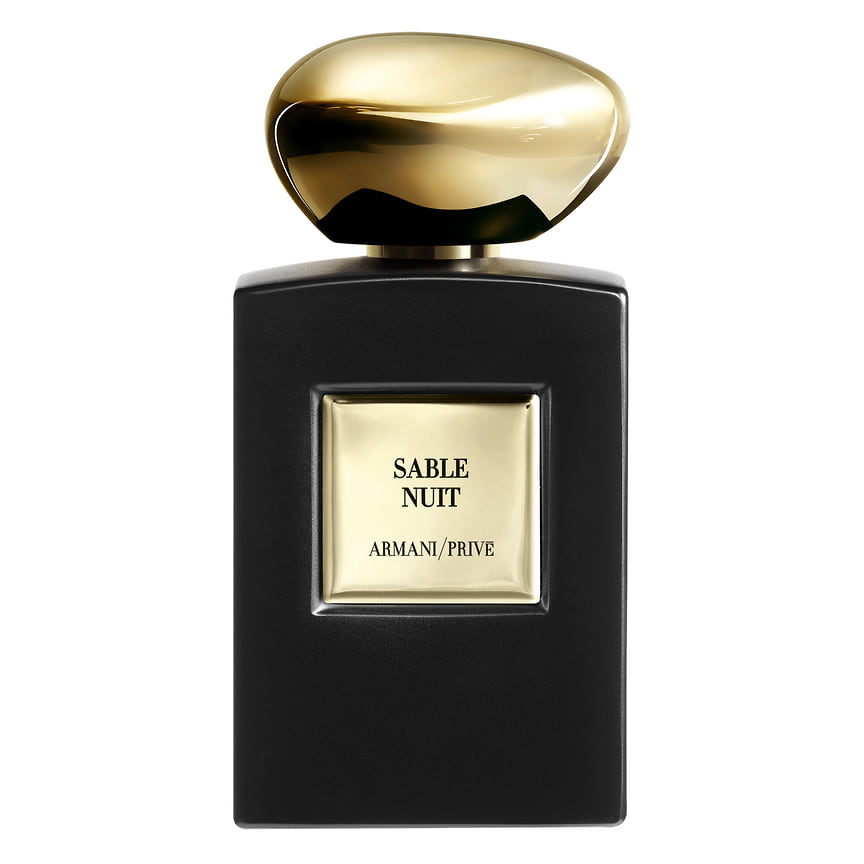 Armani Prive, парфюмерная вода Sable Nuit с нотами ладана, розового перца, кедра, амбры, пачулей и ванили, 30 100 р. 