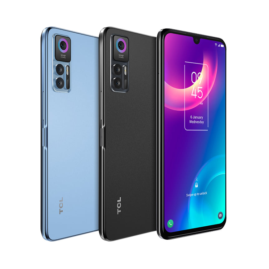 Смартфон TCL 30+, с 50-мегапиксельнрой камерой, 6,7-дюймовым AMOLED-экраном с технологией защиты зрения, 19 990 руб. 