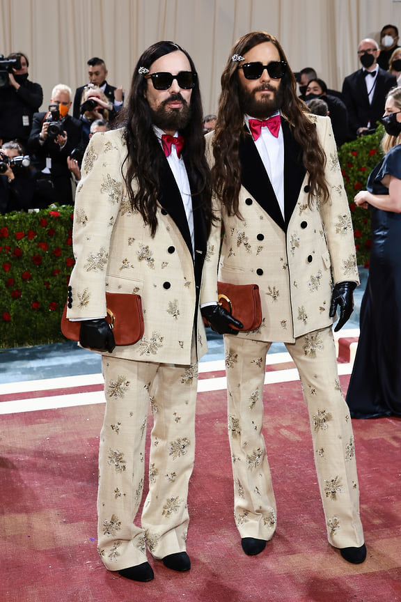 Алессандро Микеле и Джаред Лето, Met Gala 2022 год. 