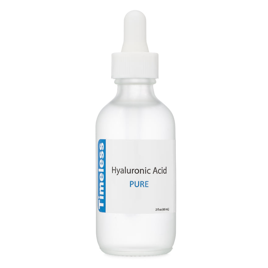 Timeless Skin Care, увлажняющая cыворотка Hyaluronic Acid 100% Pure. Состав: гиалуроновая кислота (в FOAM). 