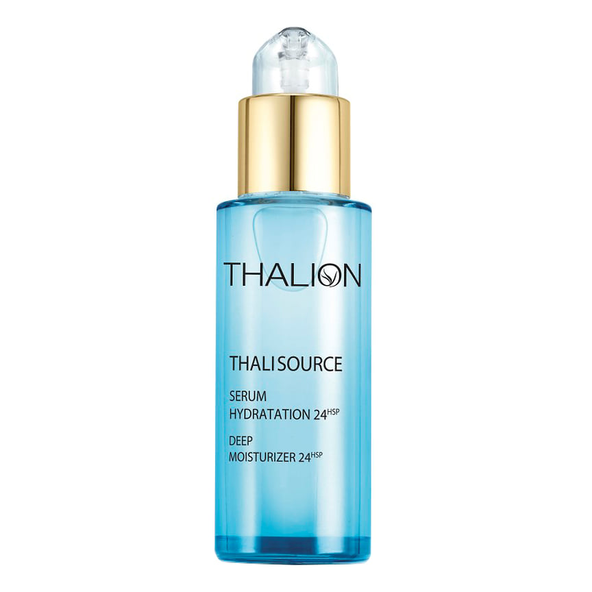 Thalion, увлажняющая сыворотка Thalisource. Cостав: экстракт морской воды и водорослей, гиалуроновая кислота, полисахариды. 