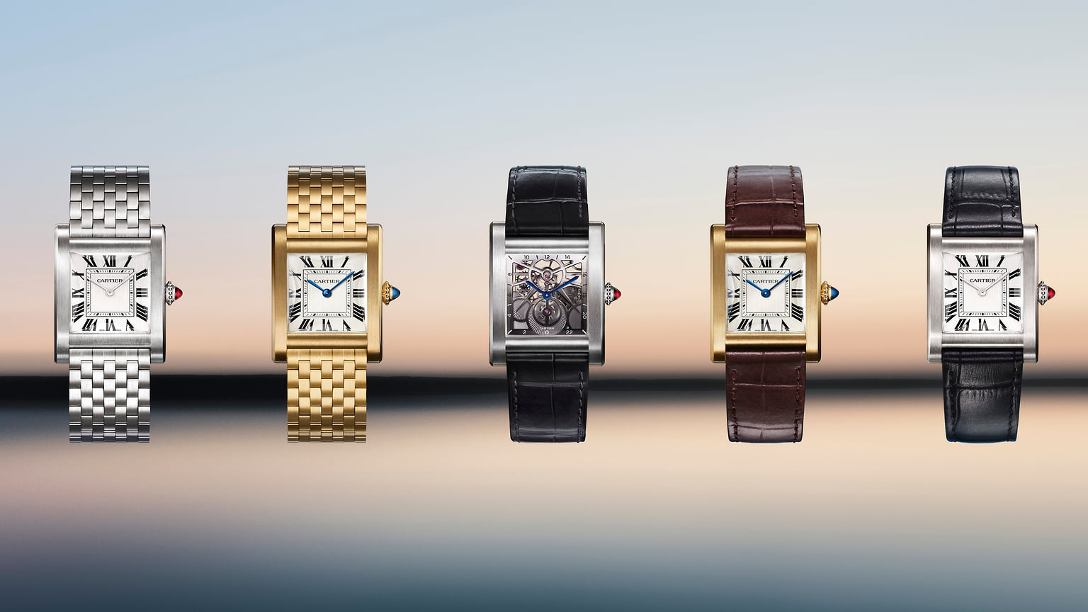 Часы Cartier Prive Tank Normale