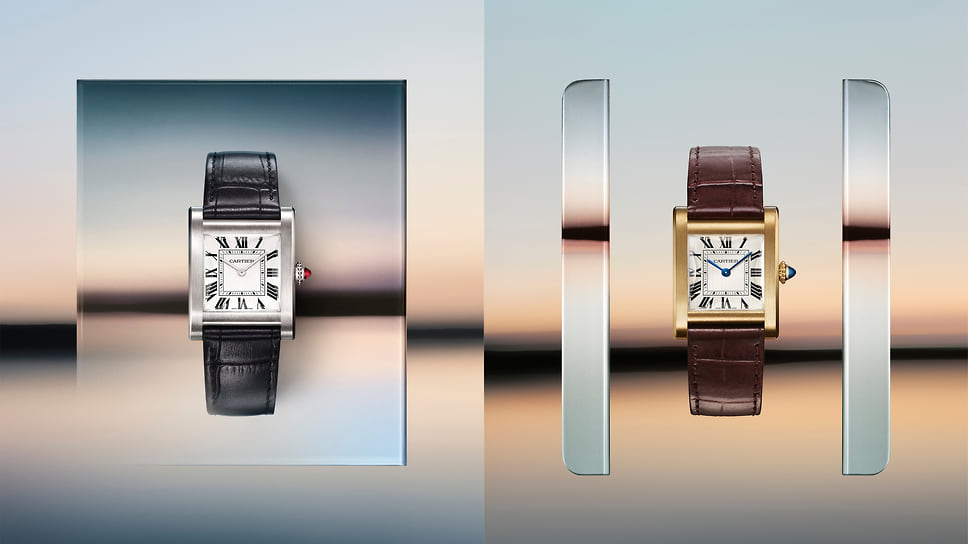 Часы Cartier Prive Tank Normale