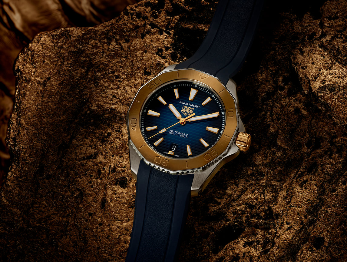 Часы TAG Heuer Aquaracer Professional 200 Steel & Gold 40 мм