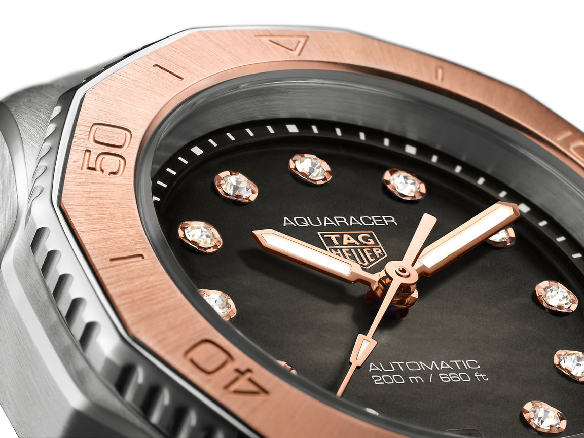 Часы TAG Heuer Aquaracer Professional 200 Steel & Gold 30 мм