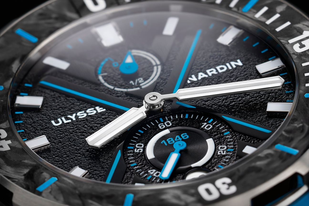 Часы Ulysse Nardin Diver Net Azure 