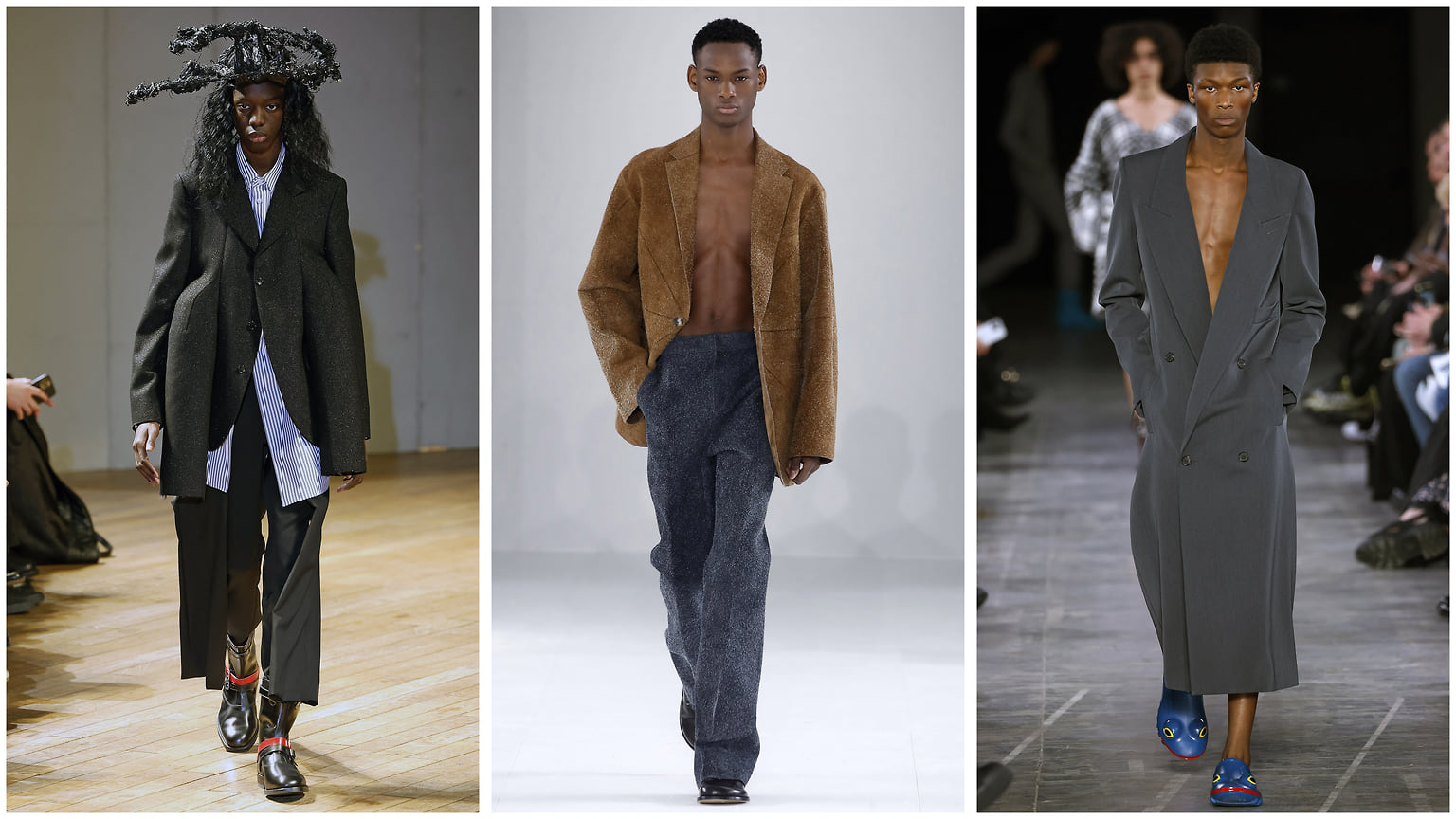 Comme des Garcons Homme Plus, Loewe, JW Anderson
