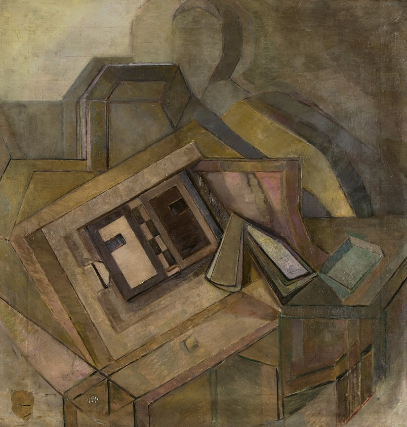 Натан Певзнер (атрибуция Ольги Горнунг). Блокнот. 1917. Екатеринбургский музей изобразительных искусств 