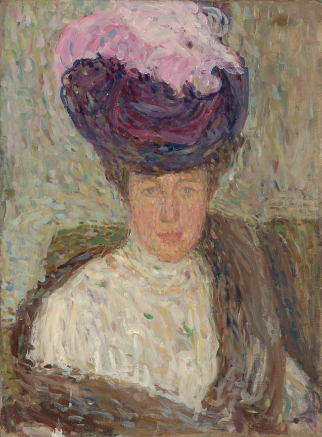 Николай Милиоти. Портрет А.П. Боткиной. 1905-1908. Государственный Эрмитаж 