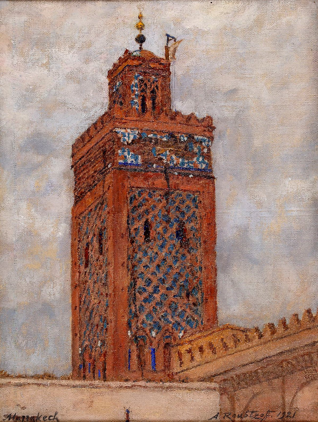 Александр Рубцов, «Марракеш». 1921. Из коллекции Меди Дусс 