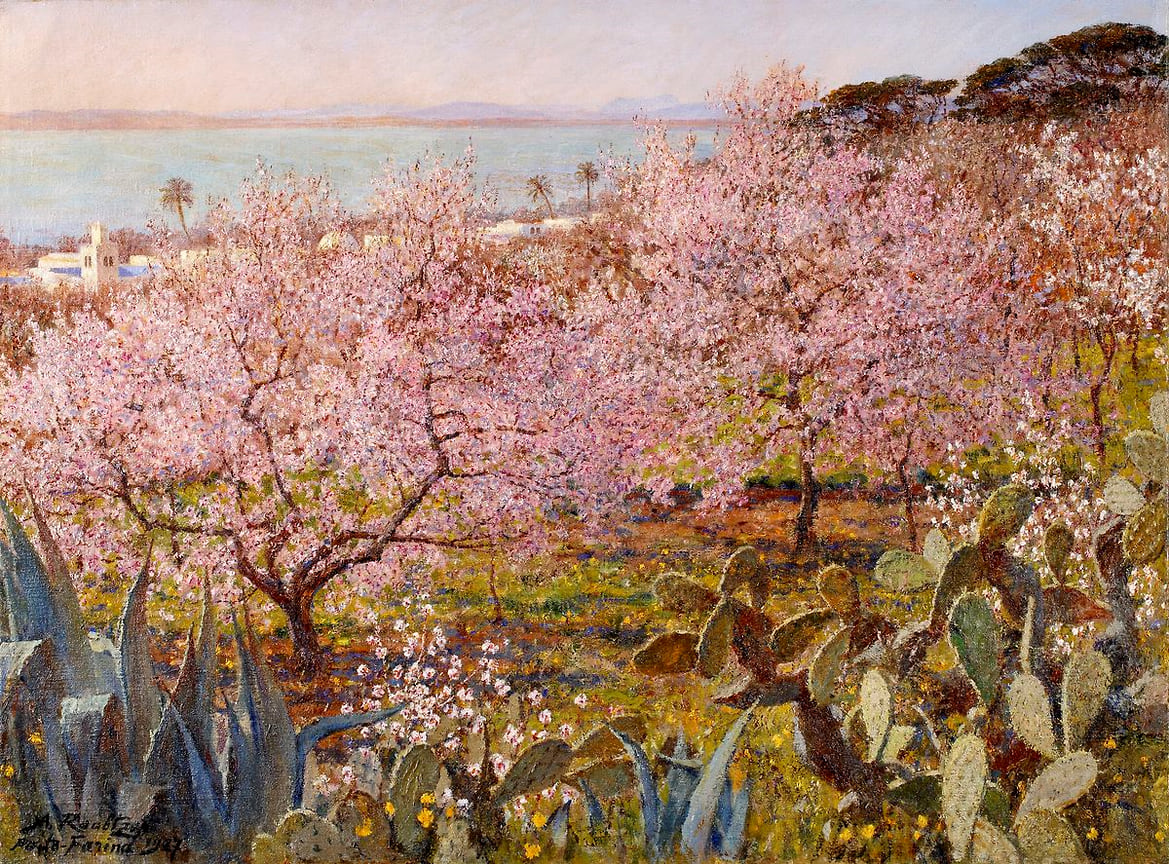 Александр Рубцов, «Миндальные деревья». 1927. Из коллекции Меди Дусс 