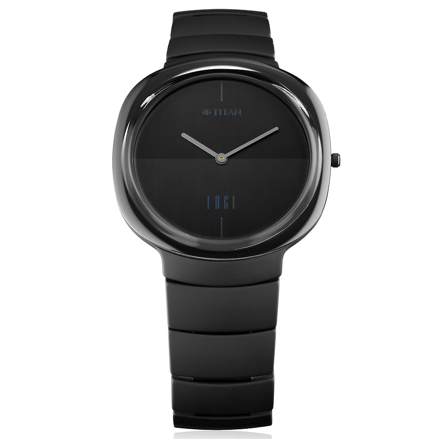 Titan Edge Squircle (Индия), корпус 38 х 45 мм из керамики, кварцевый механизм, номинация Time Only, 866 