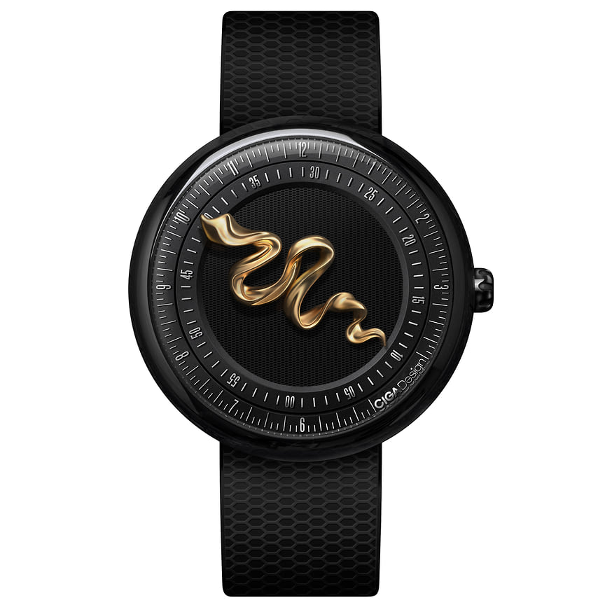 Ciga Design Year of Snake (КНР), корпус 46 мм из жадеита, автоматический механизм, номинация «Вызов», 2 тыс. 