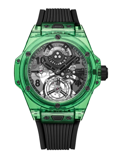Часы Hublot Big Bang Tourbillon Automatic Green SAXEM 