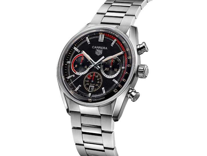 Стальные часы TAG Heuer Carrera Chronosprint X Porsche Rallye 