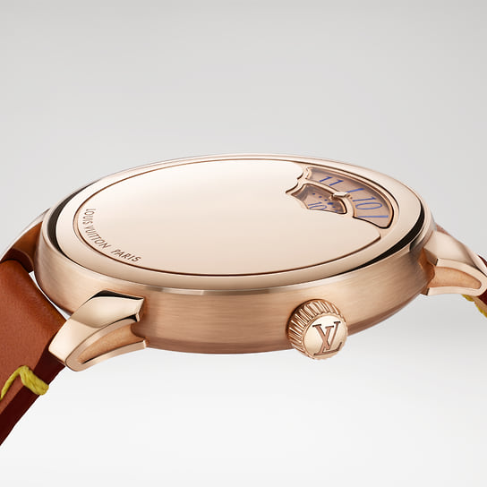 Золотые часы Louis Vuitton Tambour Convergence 