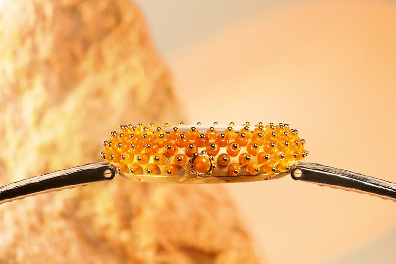 Часы Gerald Genta Gentissima Oursin Fire Opal 